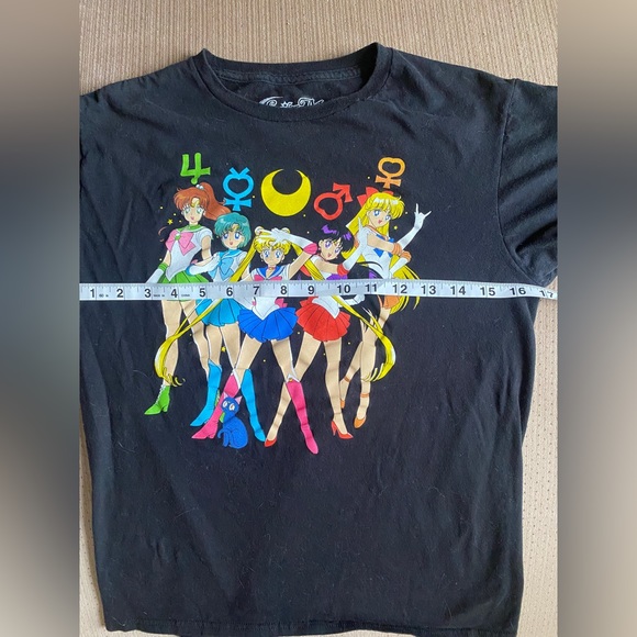 Sailor Moon Sailor Scouts Graphic T Size Med BAG BUNDLE - Picture 3 of 12